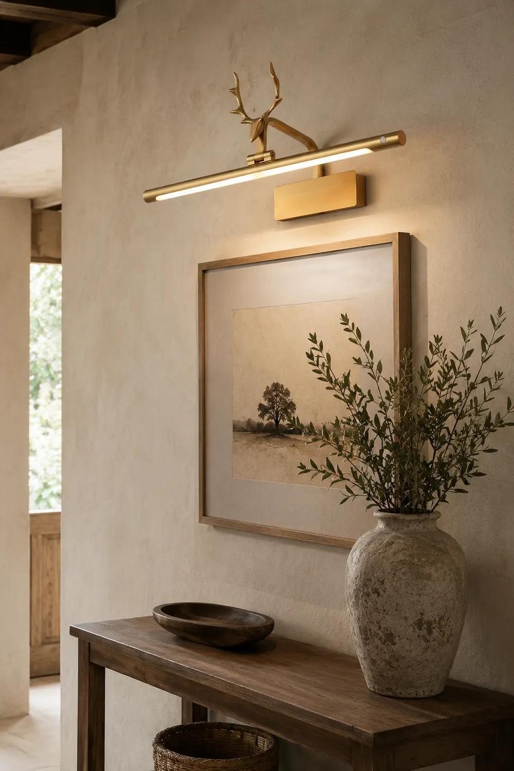 Stag Horn Wall Light - Lumpaz