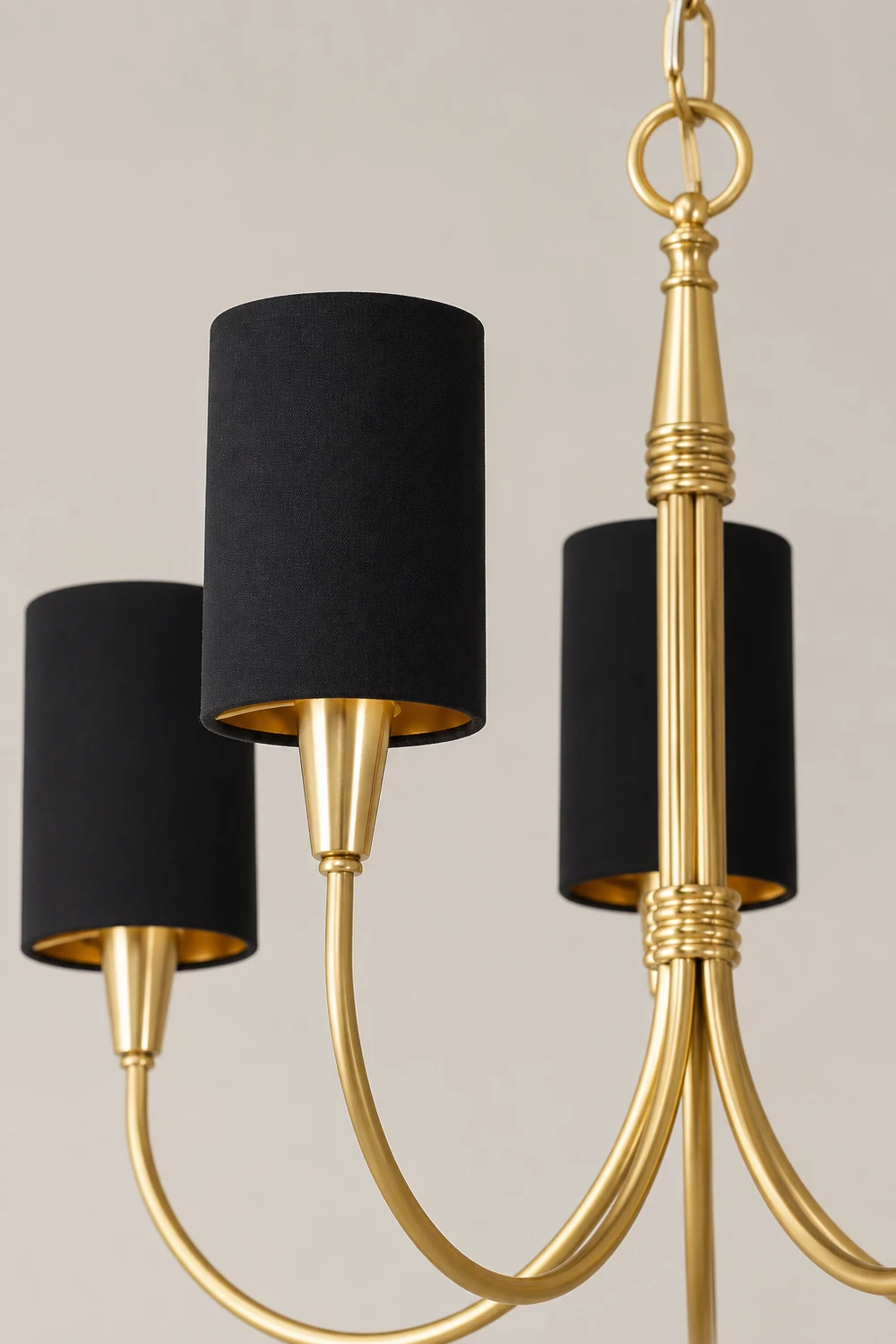 Quincy Black Chandelier - Lumpaz