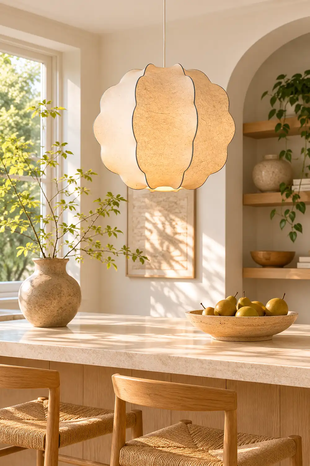 Celeste Petal Pendant Lamp - Lumpaz