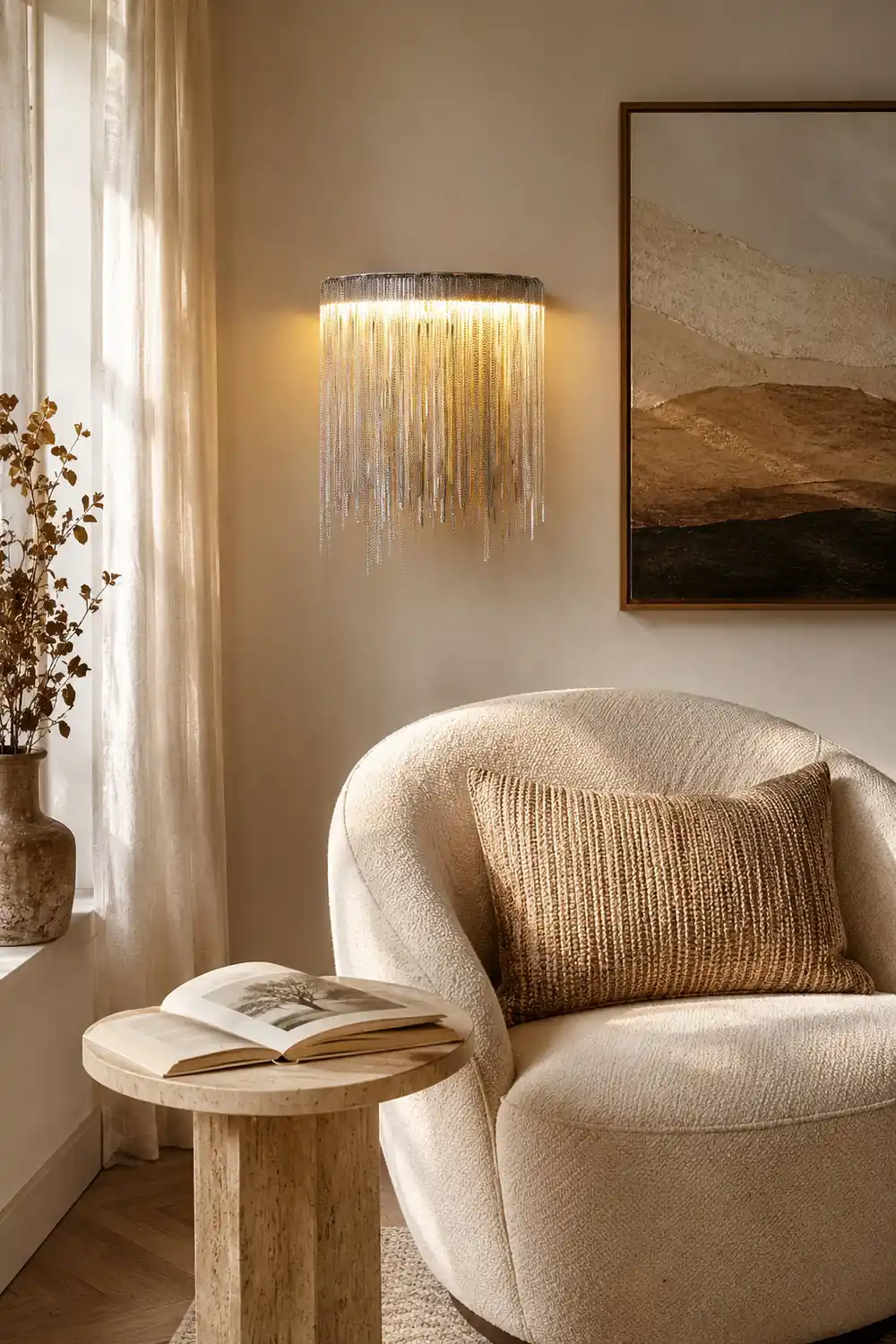Cadena Tassel Wall Lamp - Lumpaz