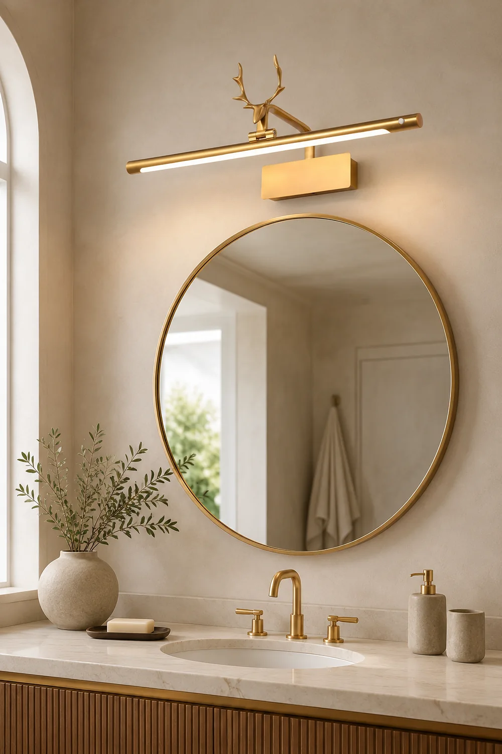 Stag Horn Wall Light - Lumpaz