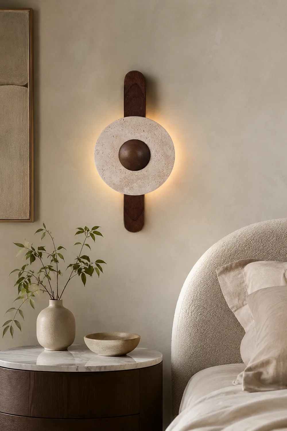 Lunar Wood Wall Lamp - Lumpaz