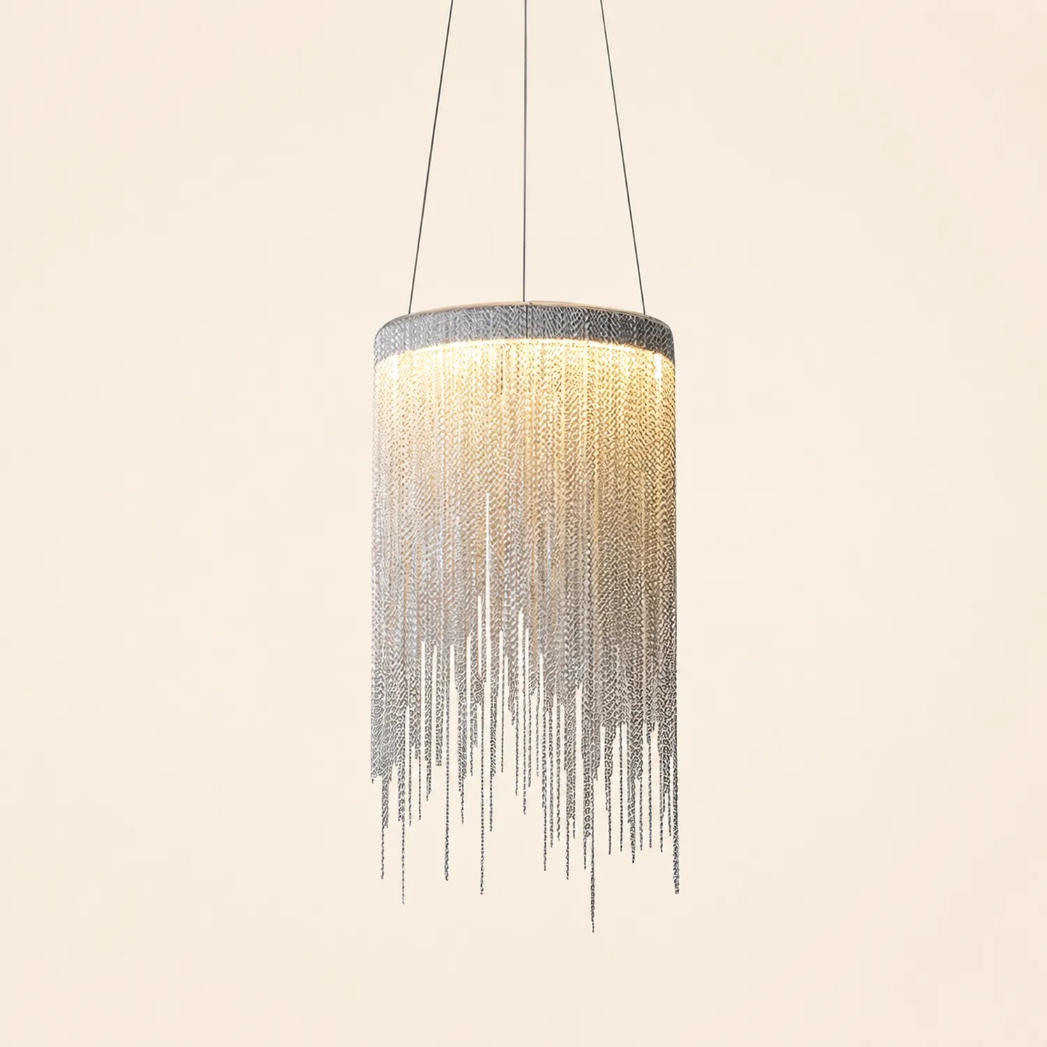 Aluminum Chain Tassel Pendant Light - Lumpaz
