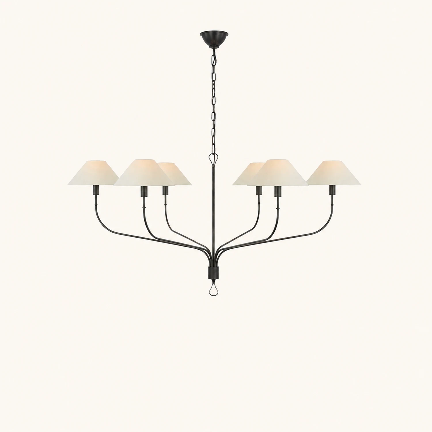 Griffin 6-head chandelier - Lumpaz