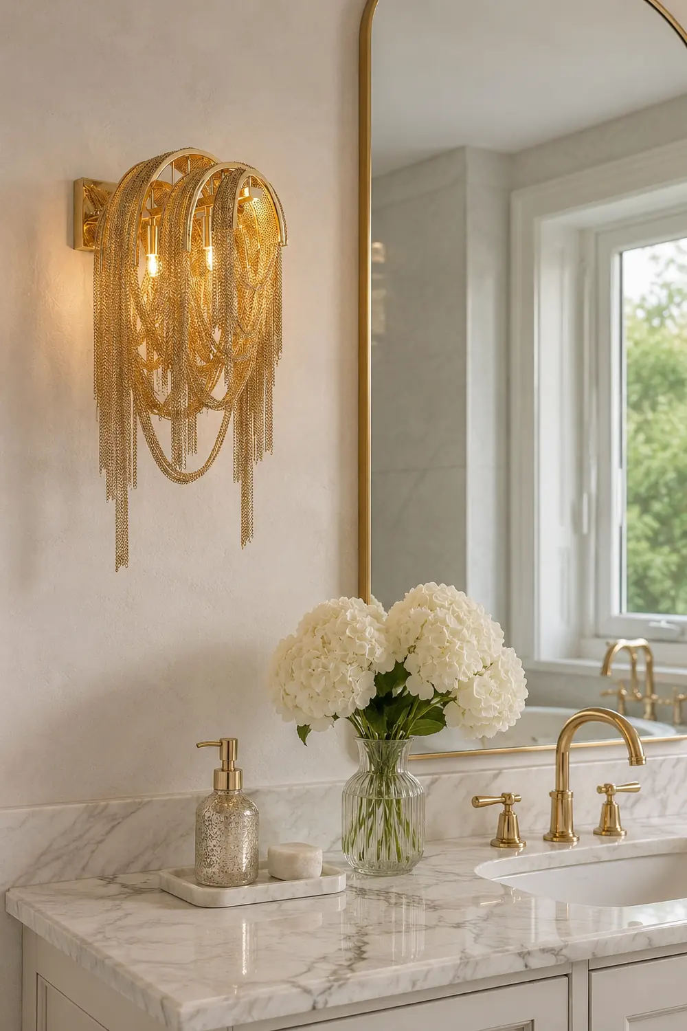 Chains Tassel Wall Lamp - Lumpaz