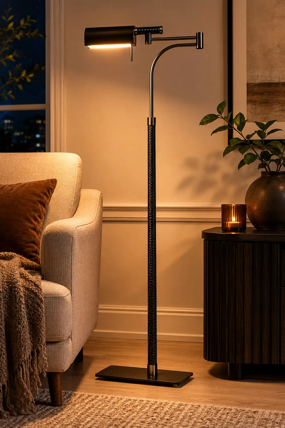 Edwin Task Floor Lamp - Lumpaz