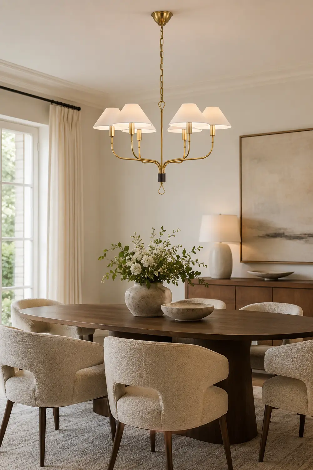 Griffin 6-head chandelier - Lumpaz