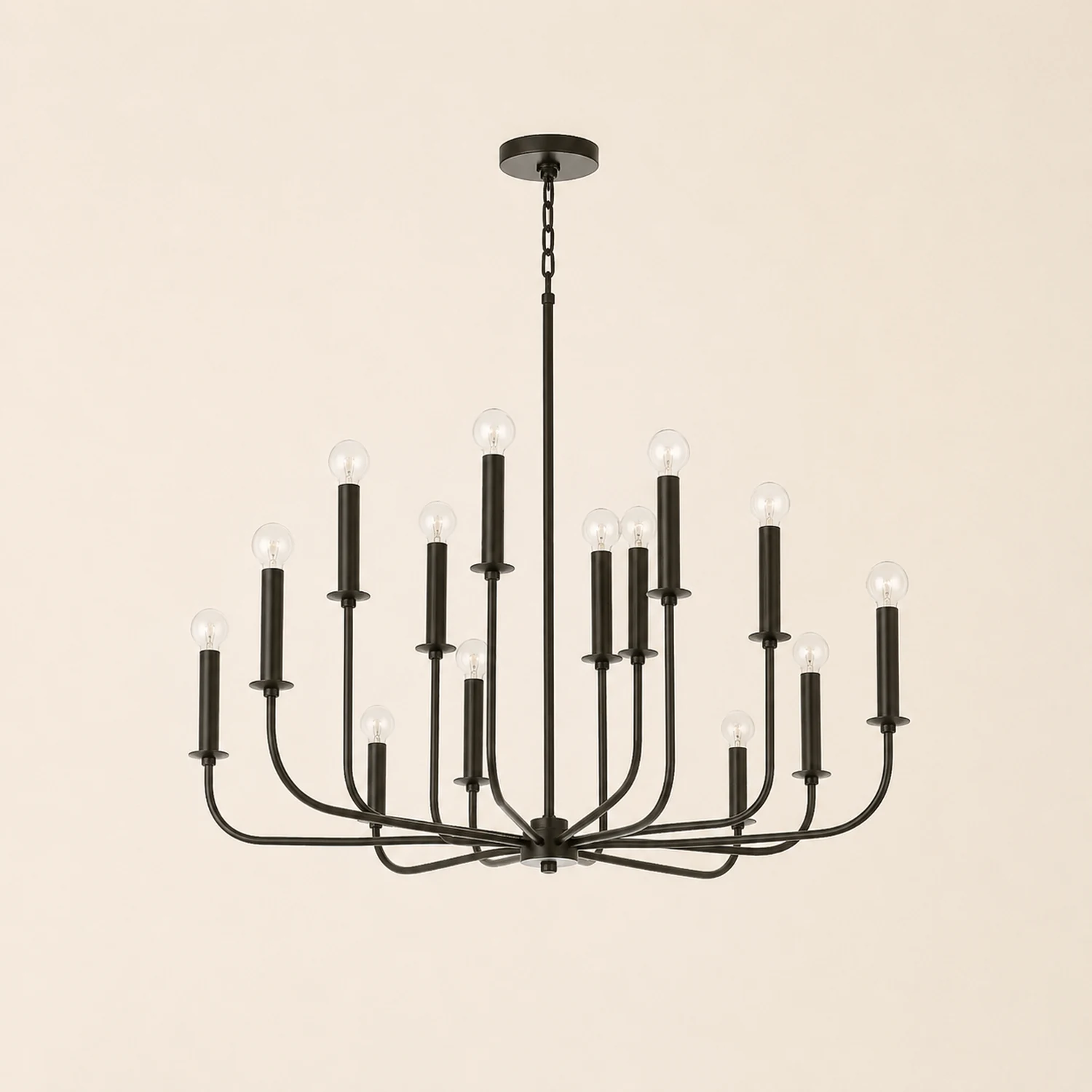 Breck Modern Gold Multi-Arm Chandelier - Lumpaz