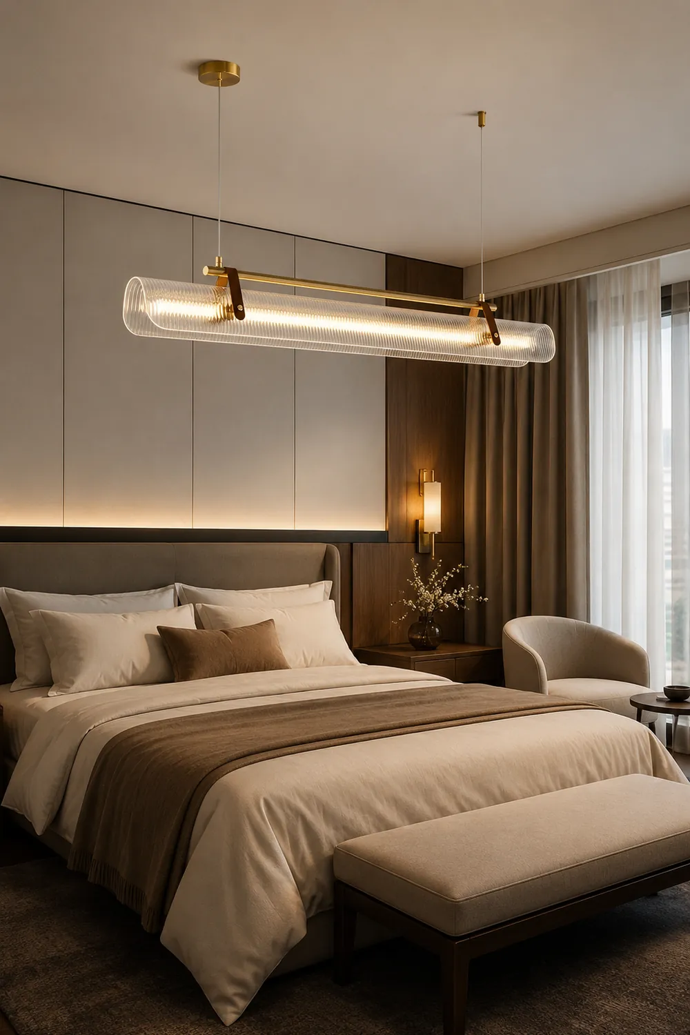 Nami Linear Chandelier - Lumpaz