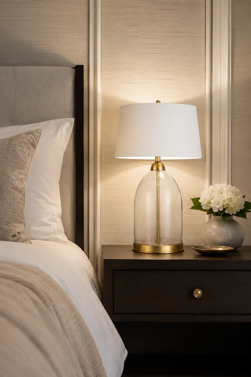 Glass Dome Table Lamp - Lumpaz