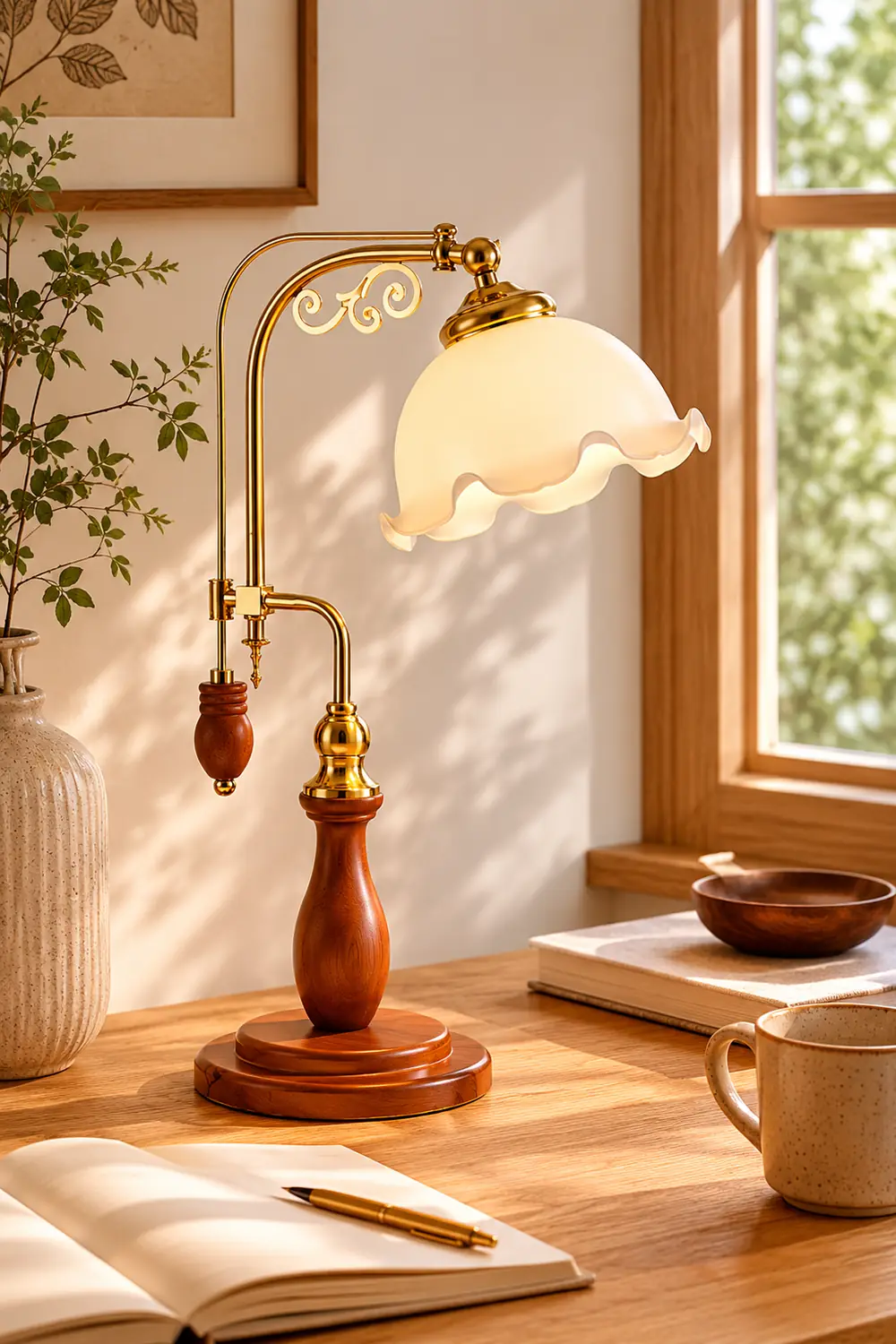 Arch Curves Table Lamp - Lumpaz