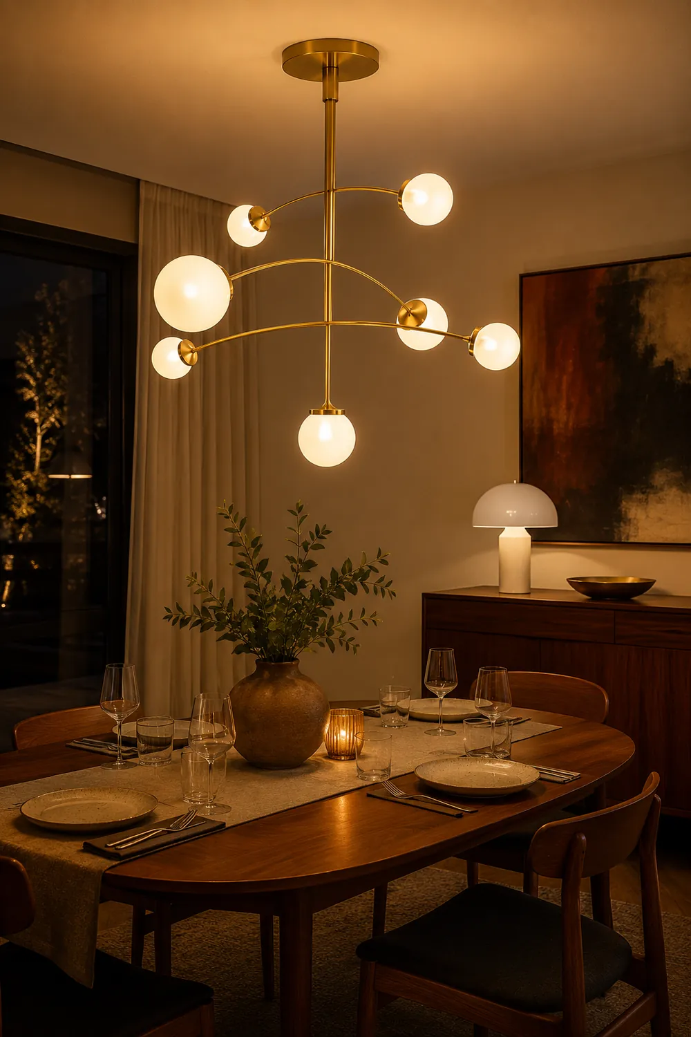 Prescott Large Mobile Chandelier - Lumpaz