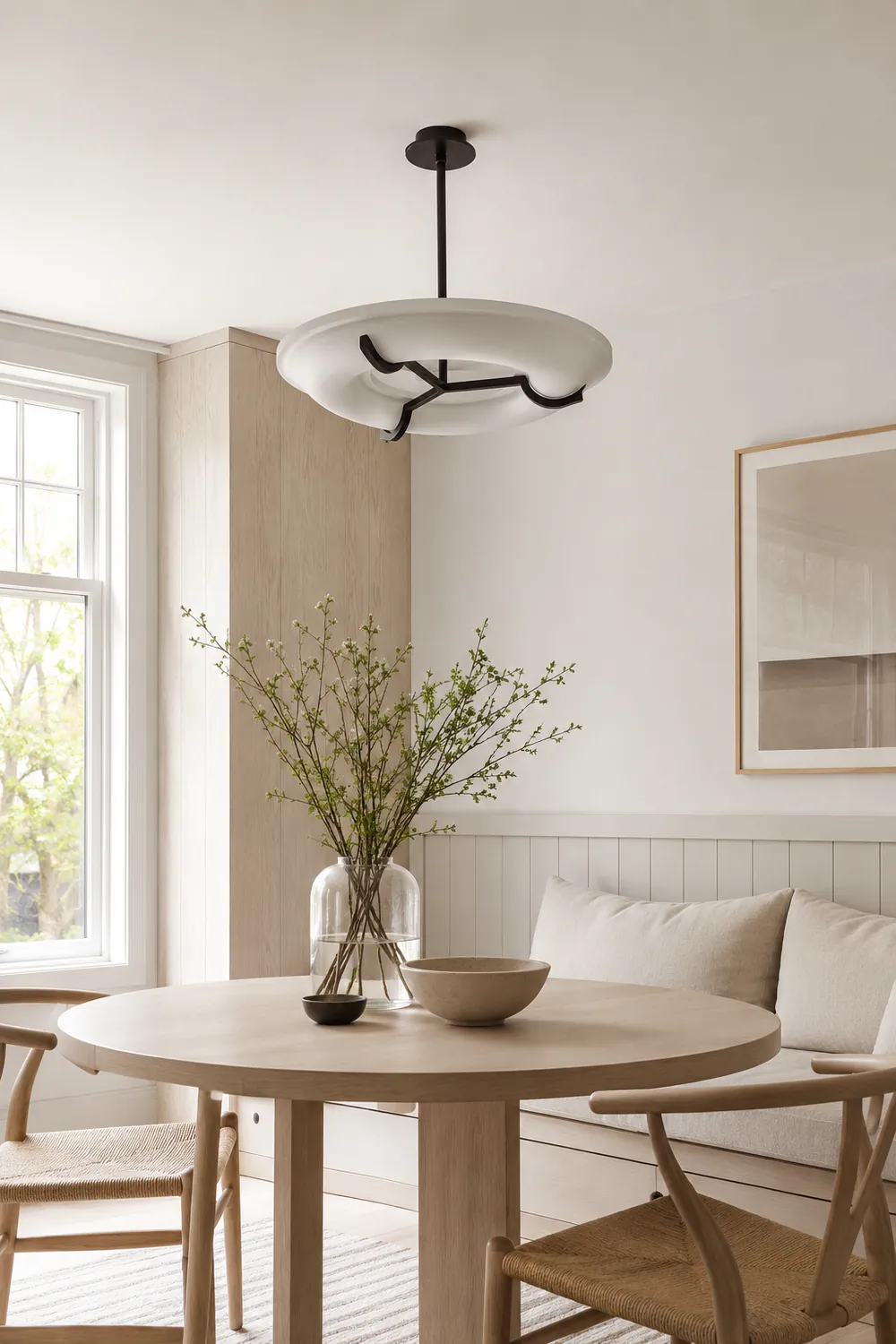 Eric Schmitt Anneau Plaster Chandelier - Lumpaz