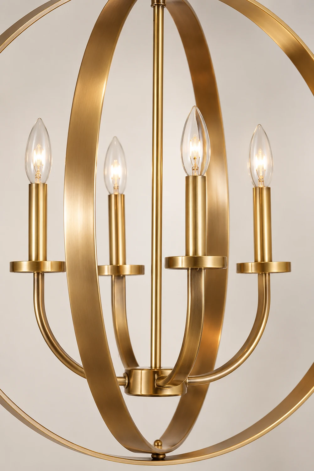 Modern cage chandelier - Lumpaz