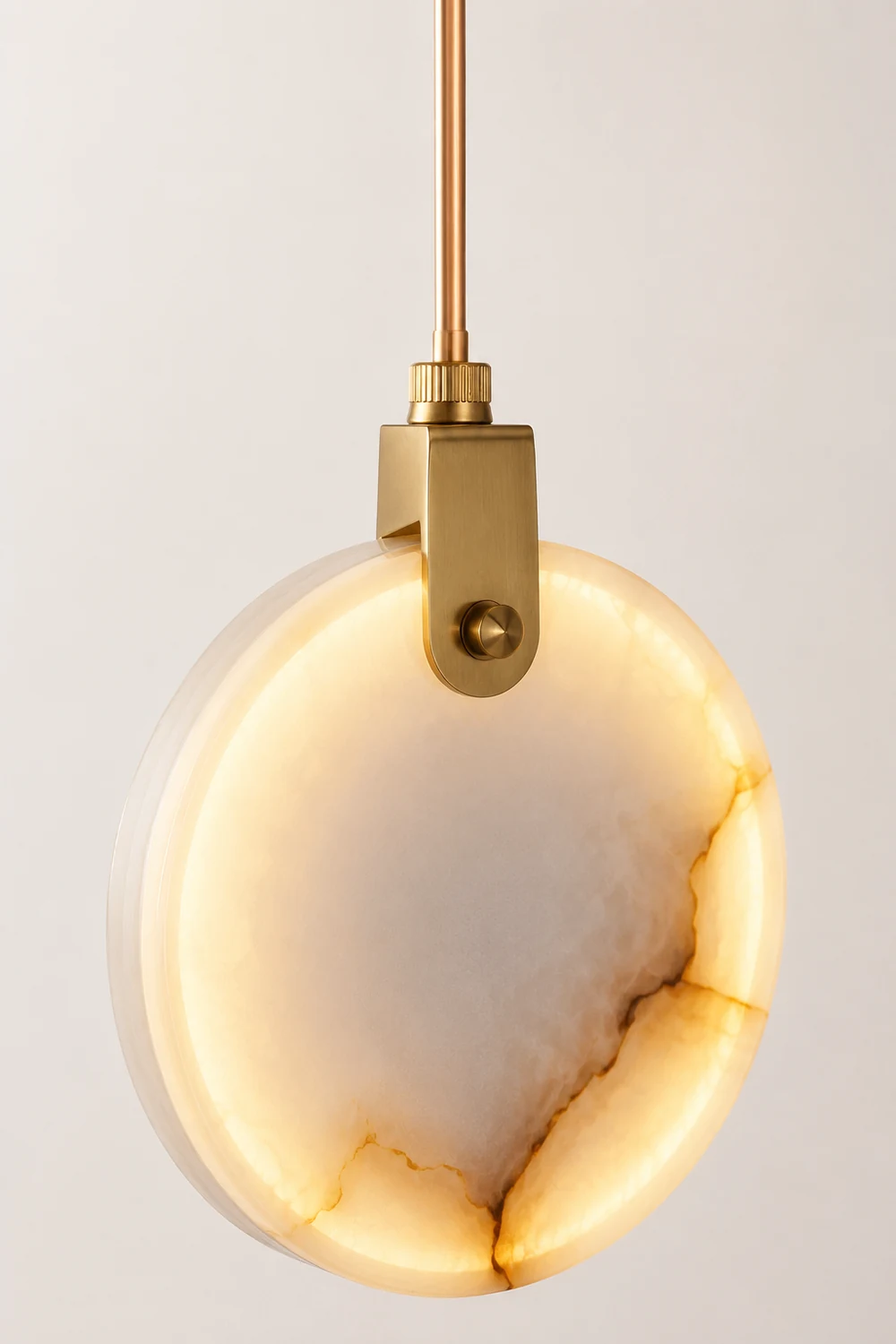 Tiered Alabaster Staircase Chandelier - Lumpaz