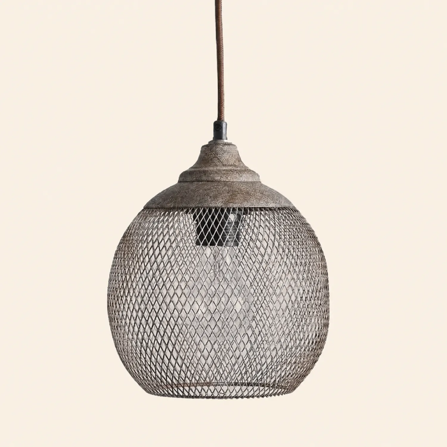 Lanister Vintage Mesh Pendant Lamp - Lumpaz
