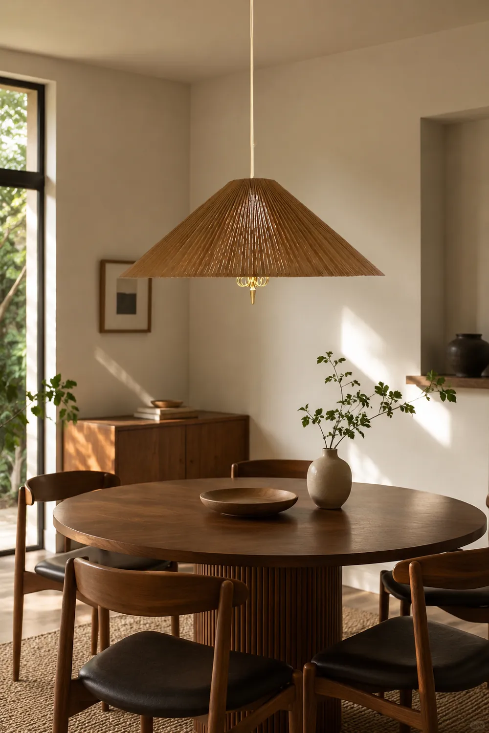 1972 Chinese Hat Chandelier-60cm - Lumpaz