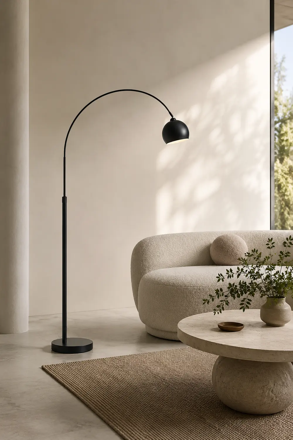 Angler Slimline LED Pole Floor Lamp - Lumpaz