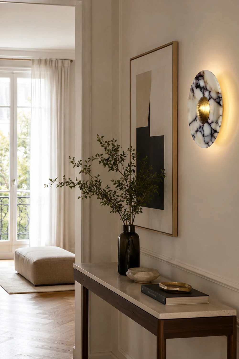 Bulgari round wall lamp - Lumpaz
