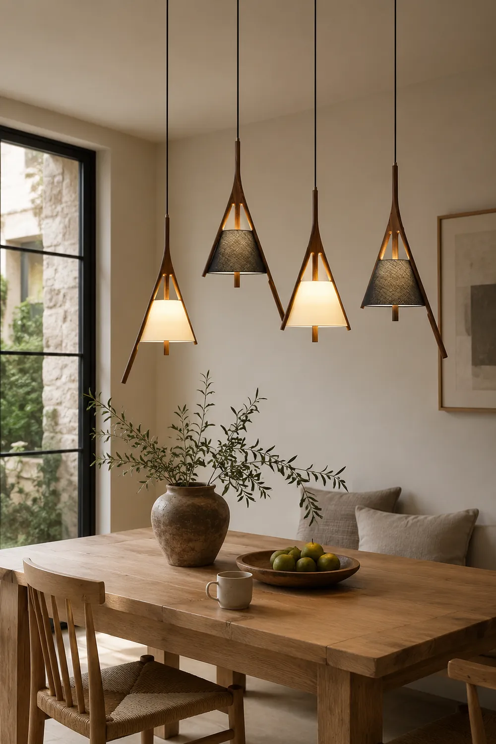 Nanzhi Wood Pendant Lamp - Lumpaz