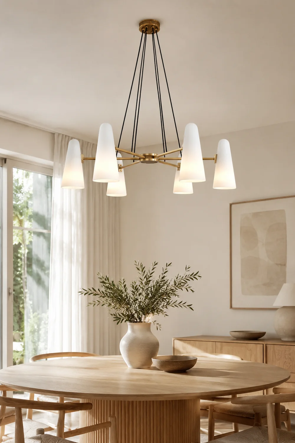 Montfaucon Round Chandelier - Lumpaz