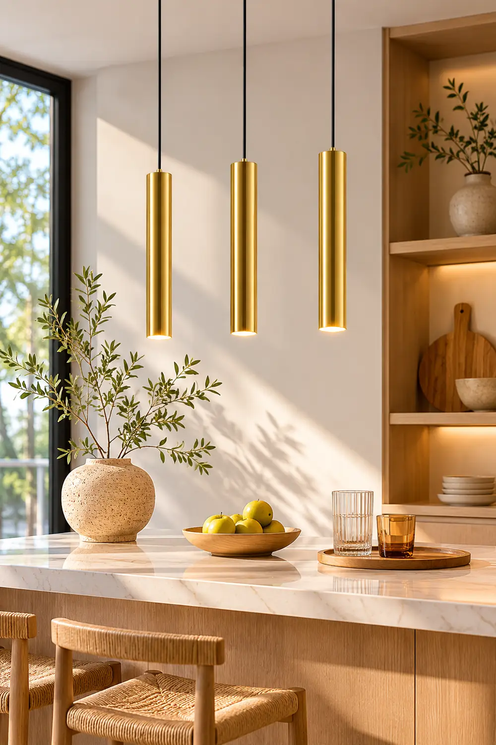 Streamline Cylinder Pendant Lamp - Lumpaz