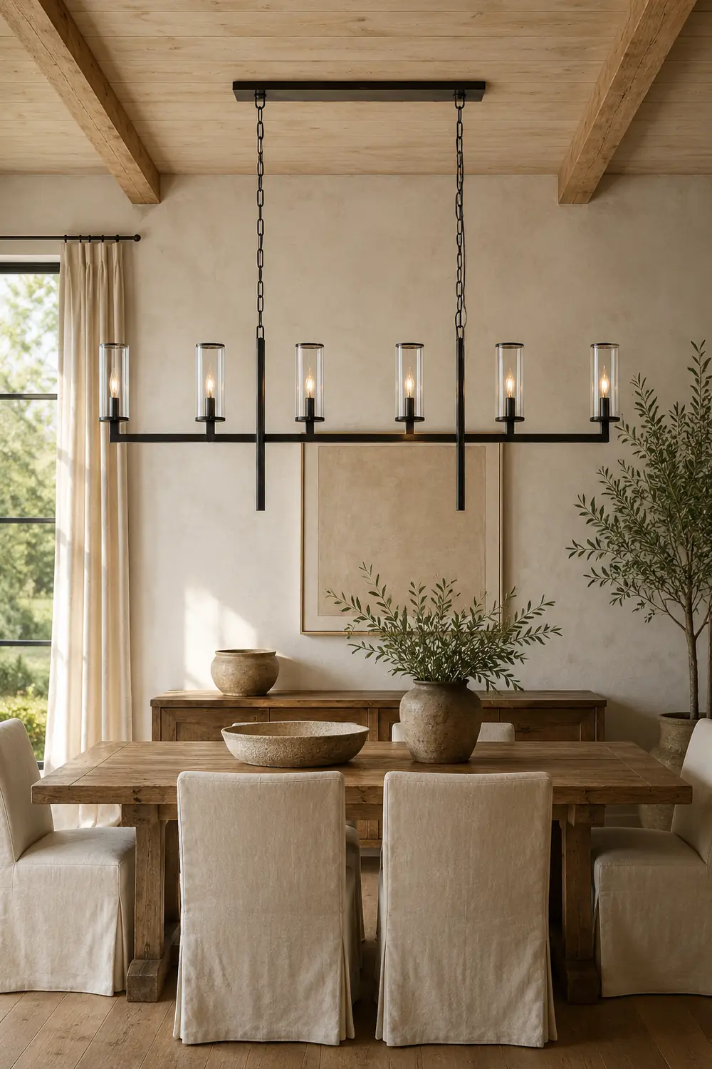 Liaison Large Linear Chandelier - Lumpaz