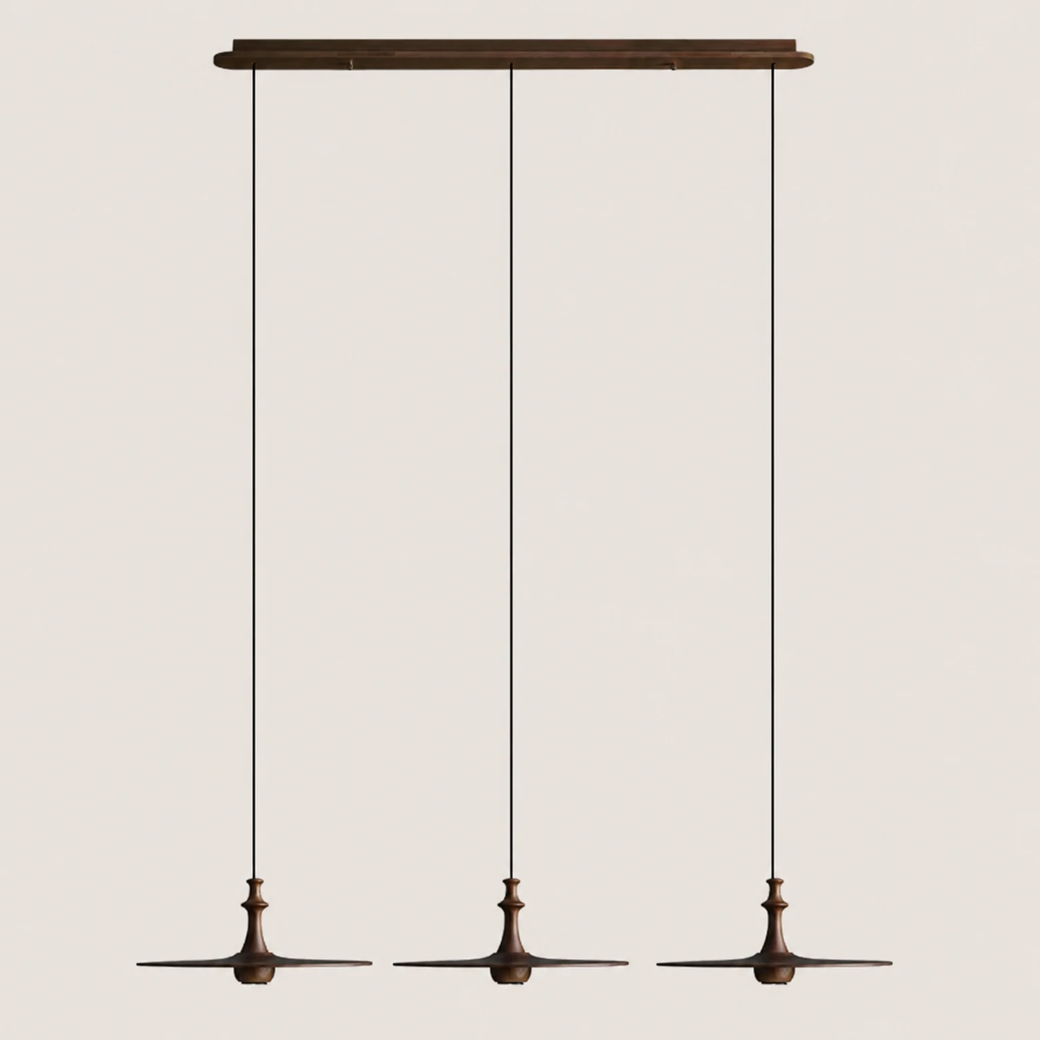 Spindle Disc Pendant Lamp - Lumpaz