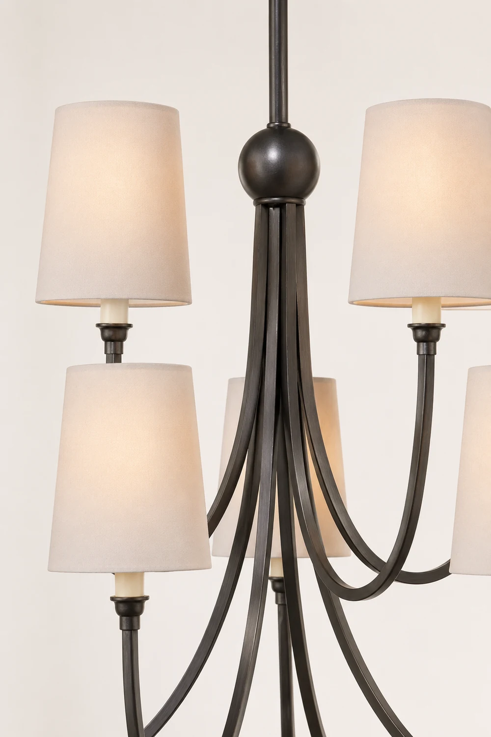 Classic extra large reed chandelier - Lumpaz