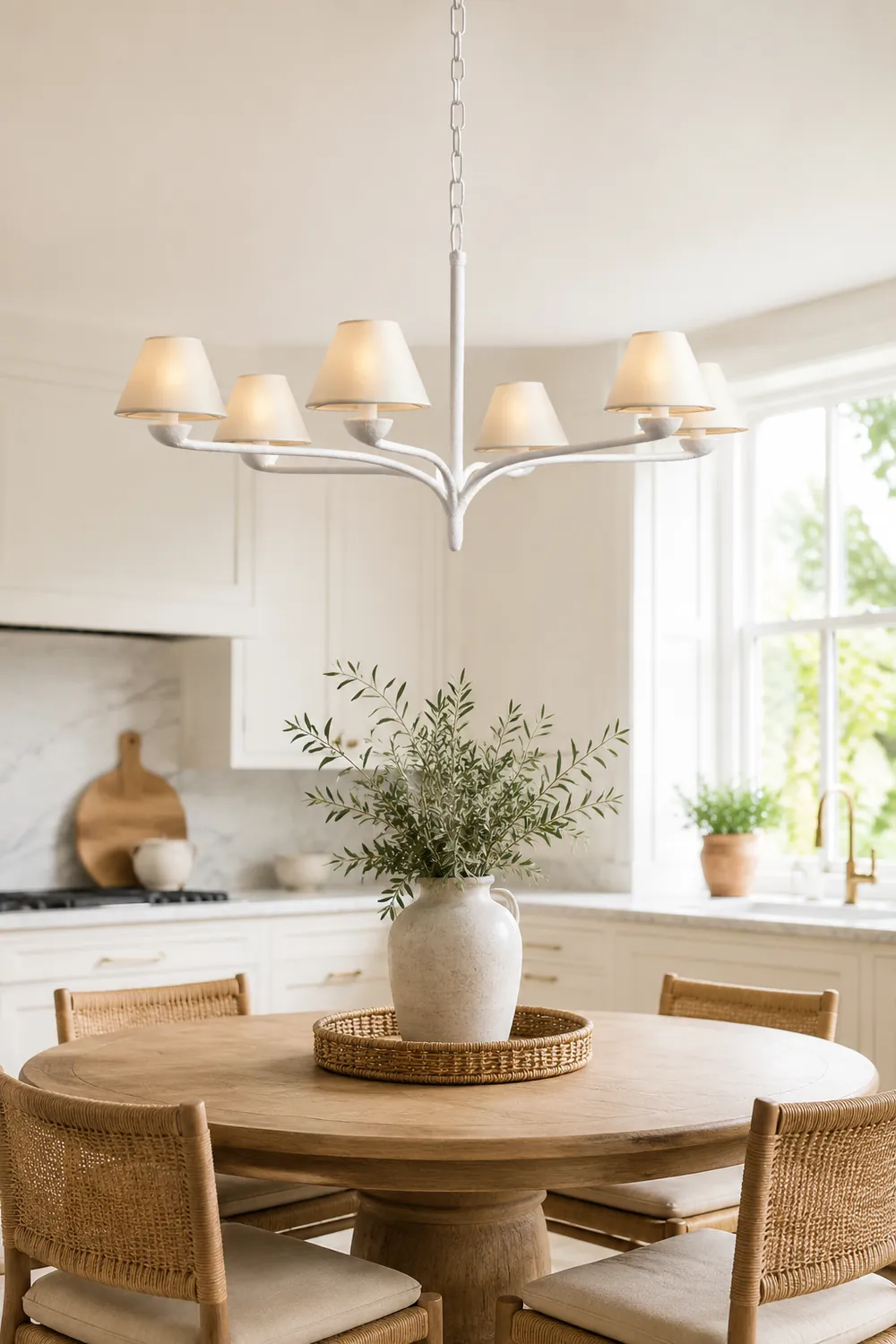 Dorsey Round 6-Light Chandelier - Lumpaz