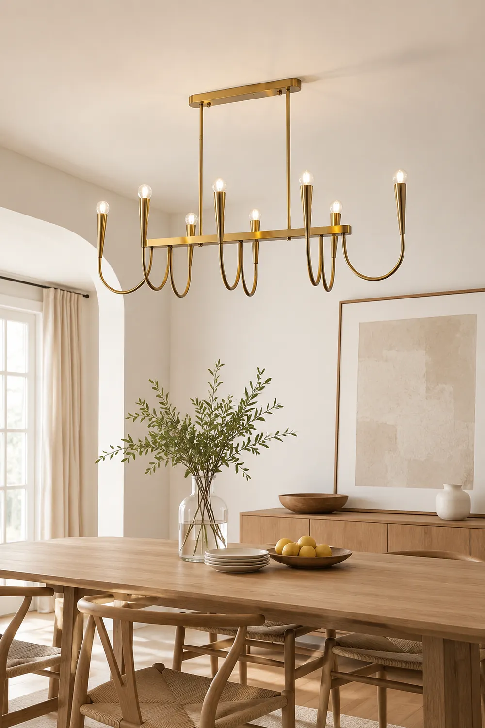 Symphony rectangular chandelier - Lumpaz