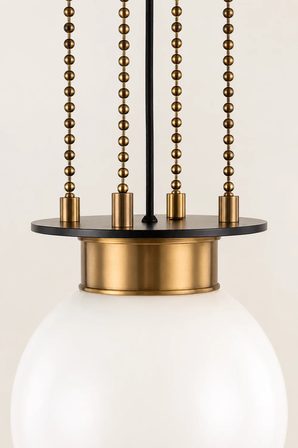 Opal Globe Gunther Pendant Light - Lumpaz