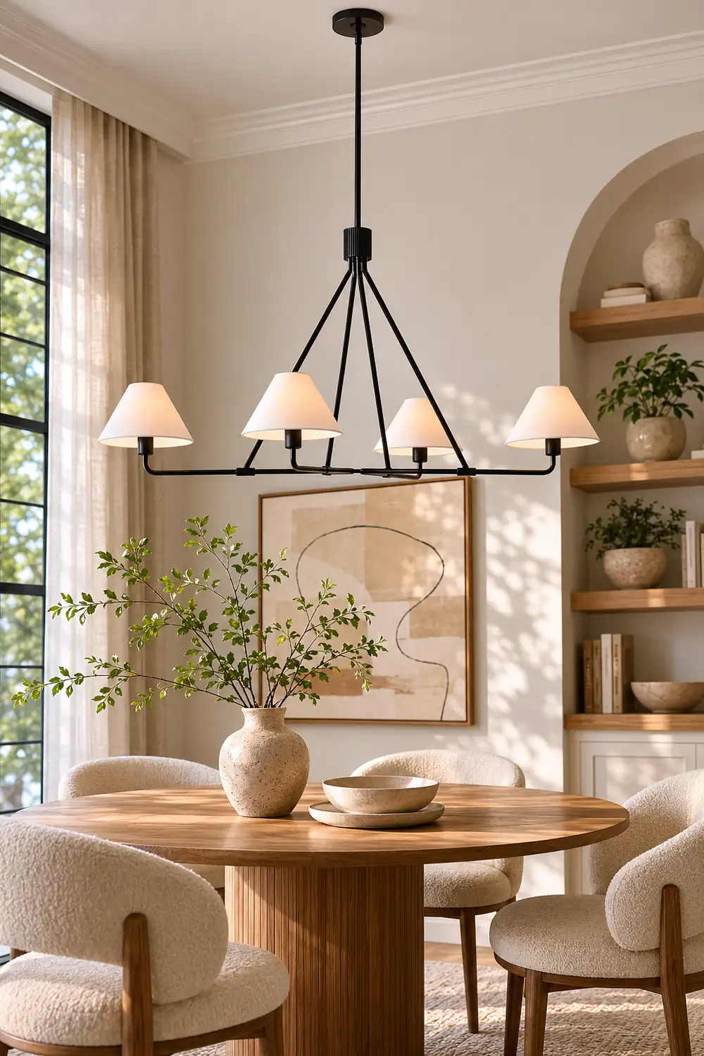 Black Beatrix Chandelier - Lumpaz