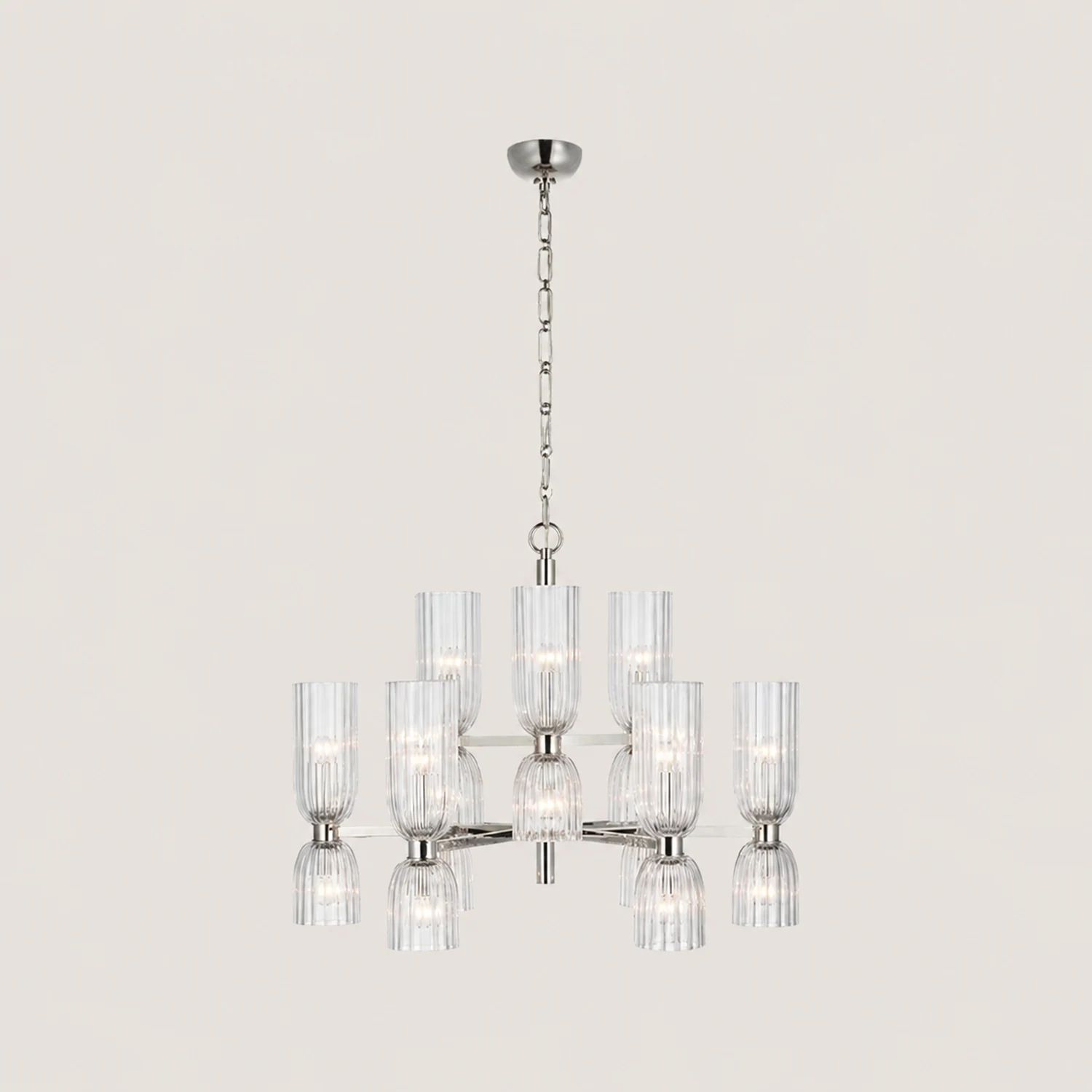 Asalea Double Layer Chandelier - Lumpaz