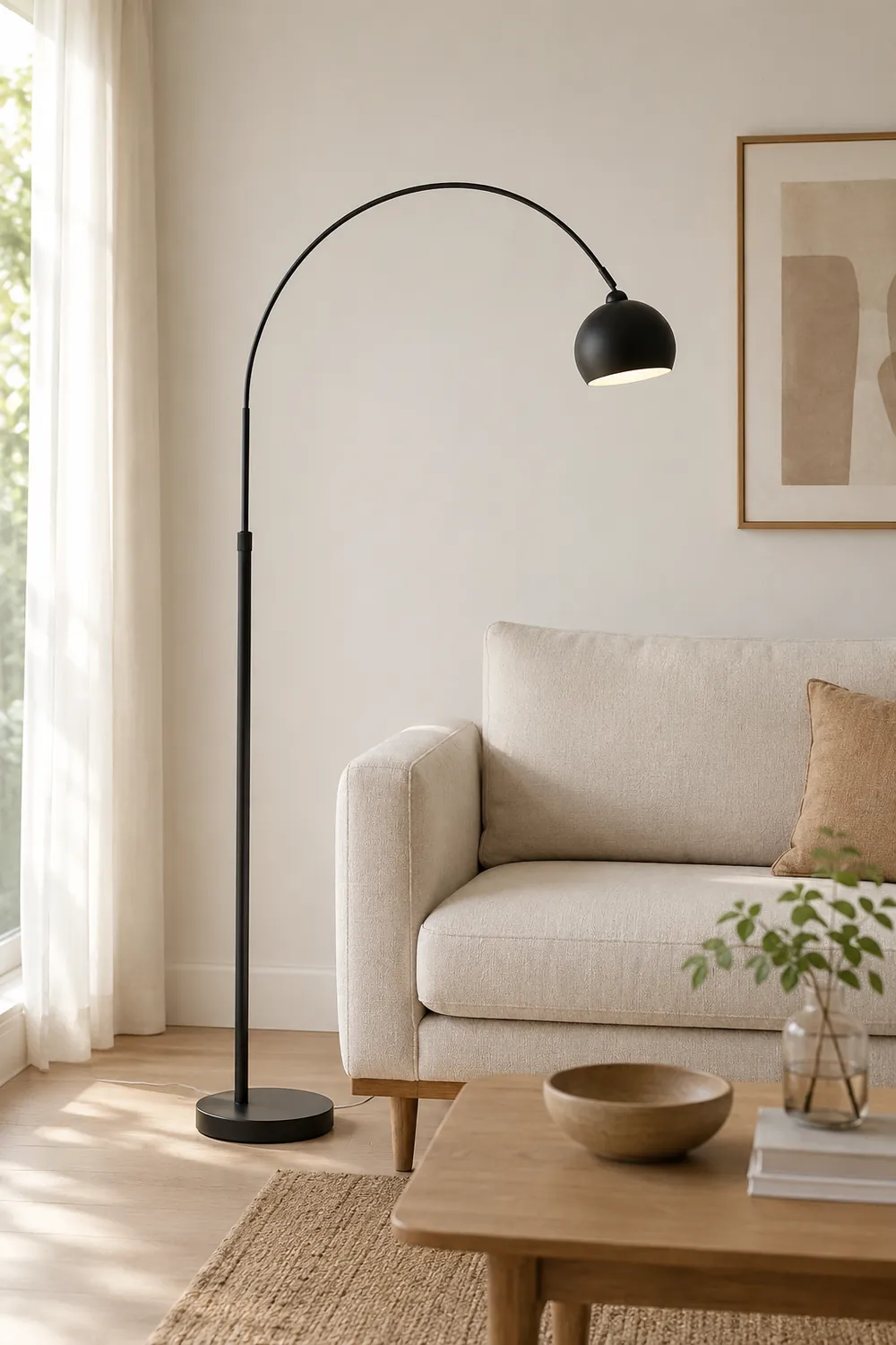 Angler Slimline LED Pole Floor Lamp - Lumpaz