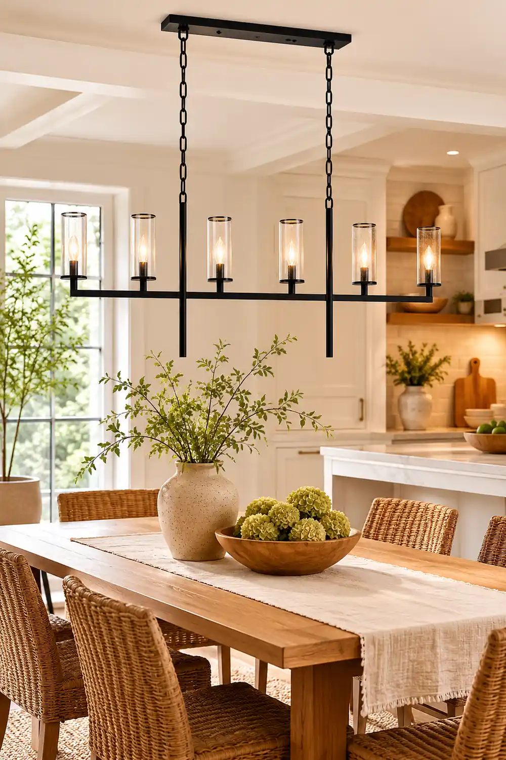 Liaison Large Linear Chandelier - Lumpaz