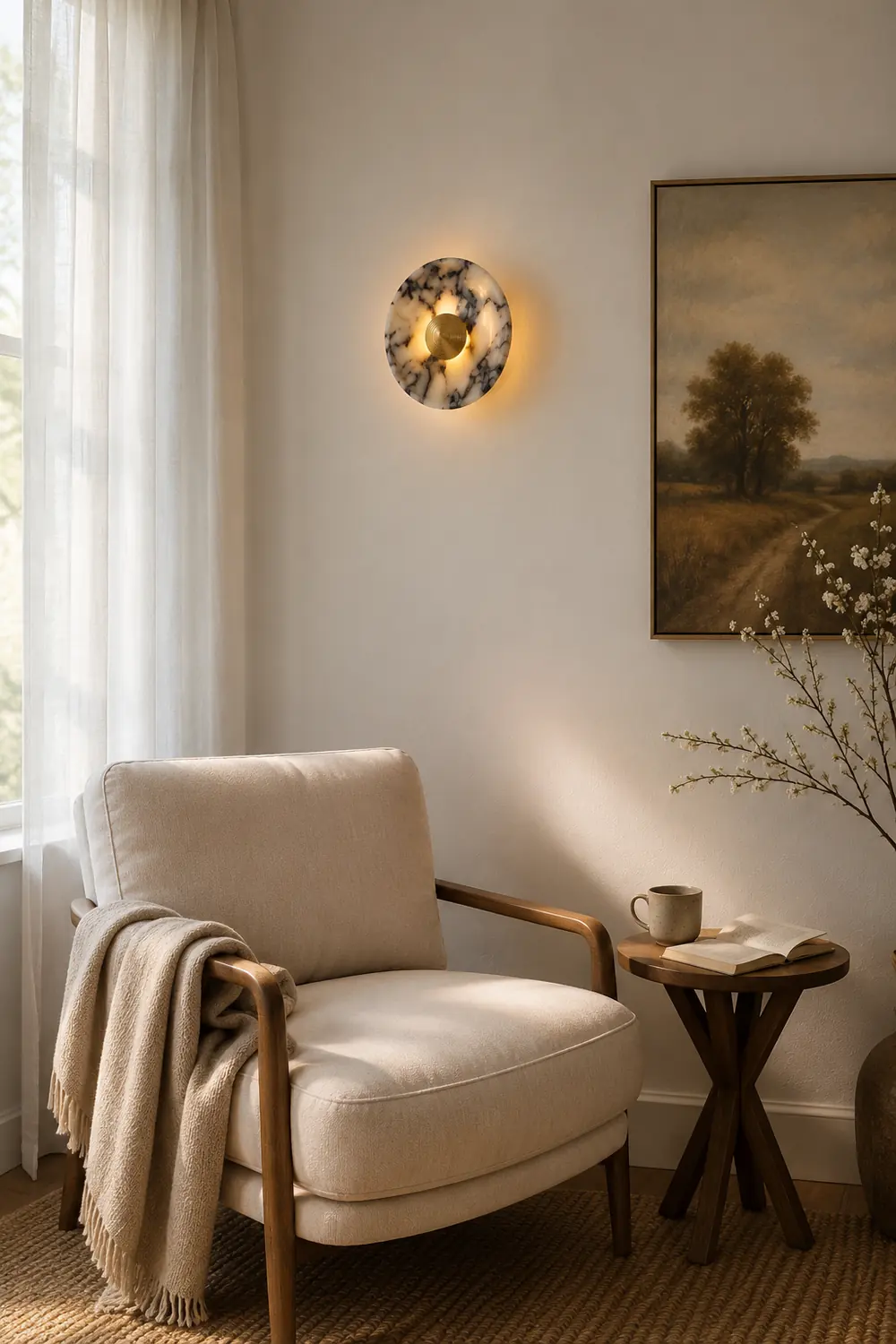 Bulgari round wall lamp - Lumpaz