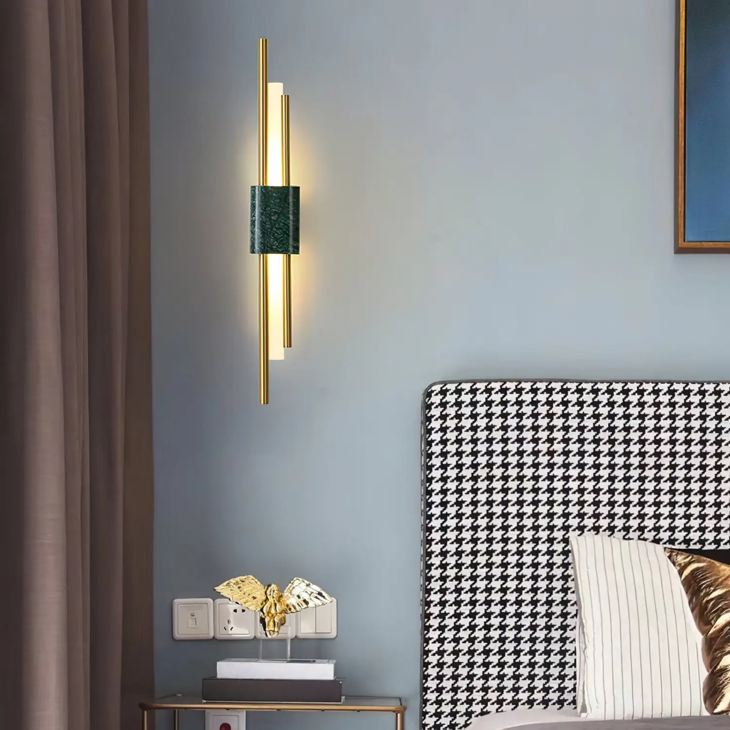 Bert Frank Tanto Marble Linear Wall Light - Lumpaz