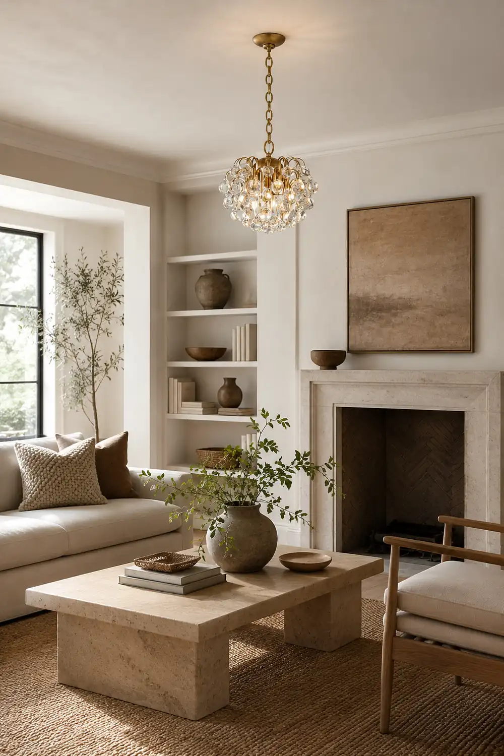 Bellvale Small Glass Chandelier - Lumpaz