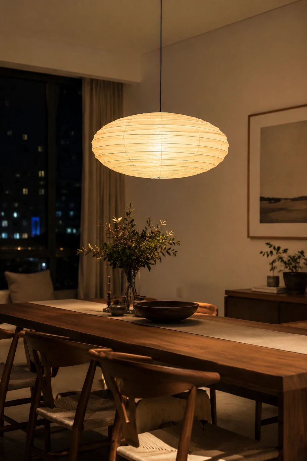 Akari 50EN 70EN Pendant lamp - Lumpaz