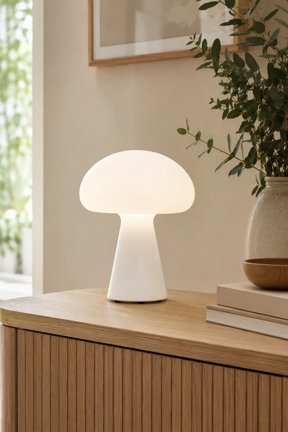 Obello Portable Mushroom Table Lamp - Lumpaz