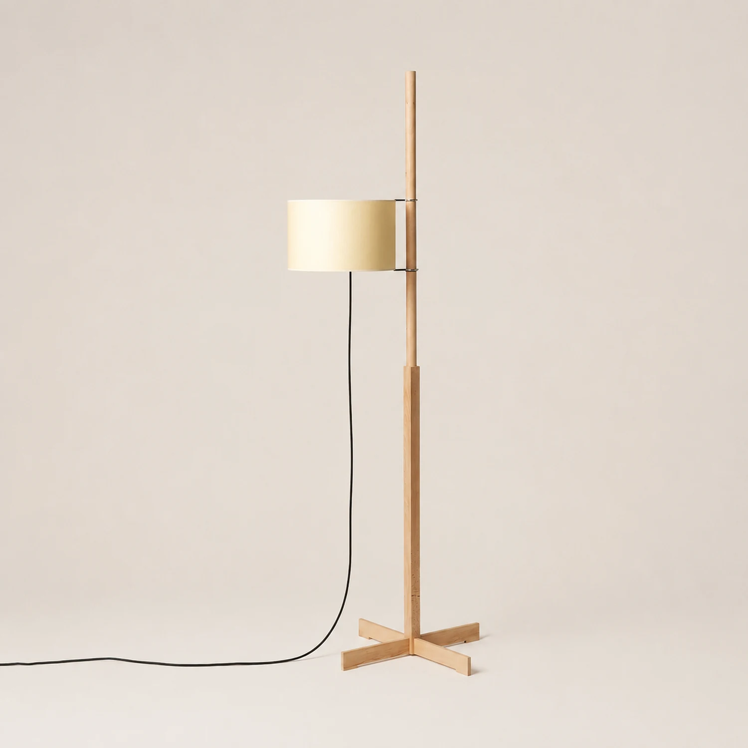 Minimalist Wooden Adjustable Floor Lamp - Lumpaz