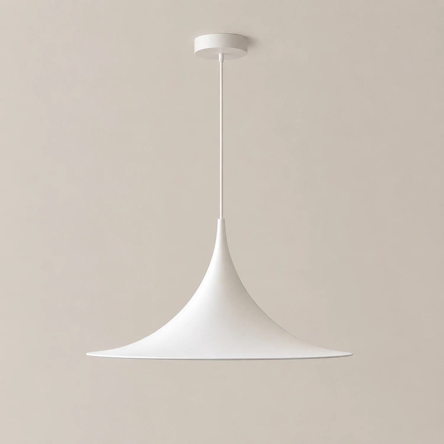 Modern trumpet metal Pendant Lamp - Lumpaz
