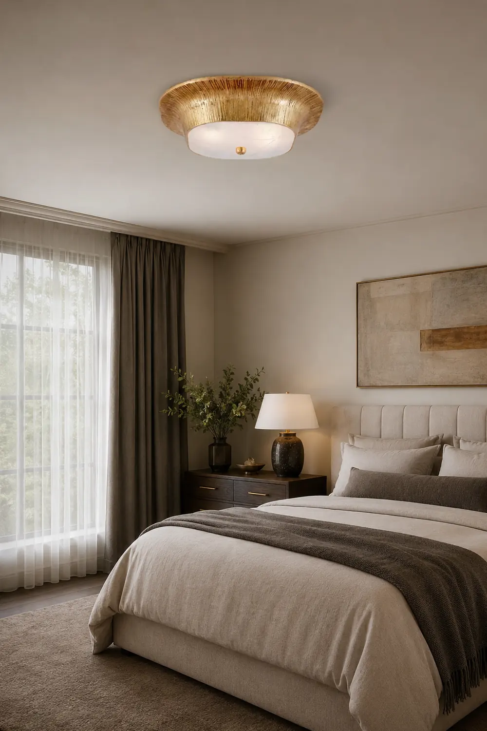 Kelly Wearstler Utopia Round Flush Mount - Lumpaz