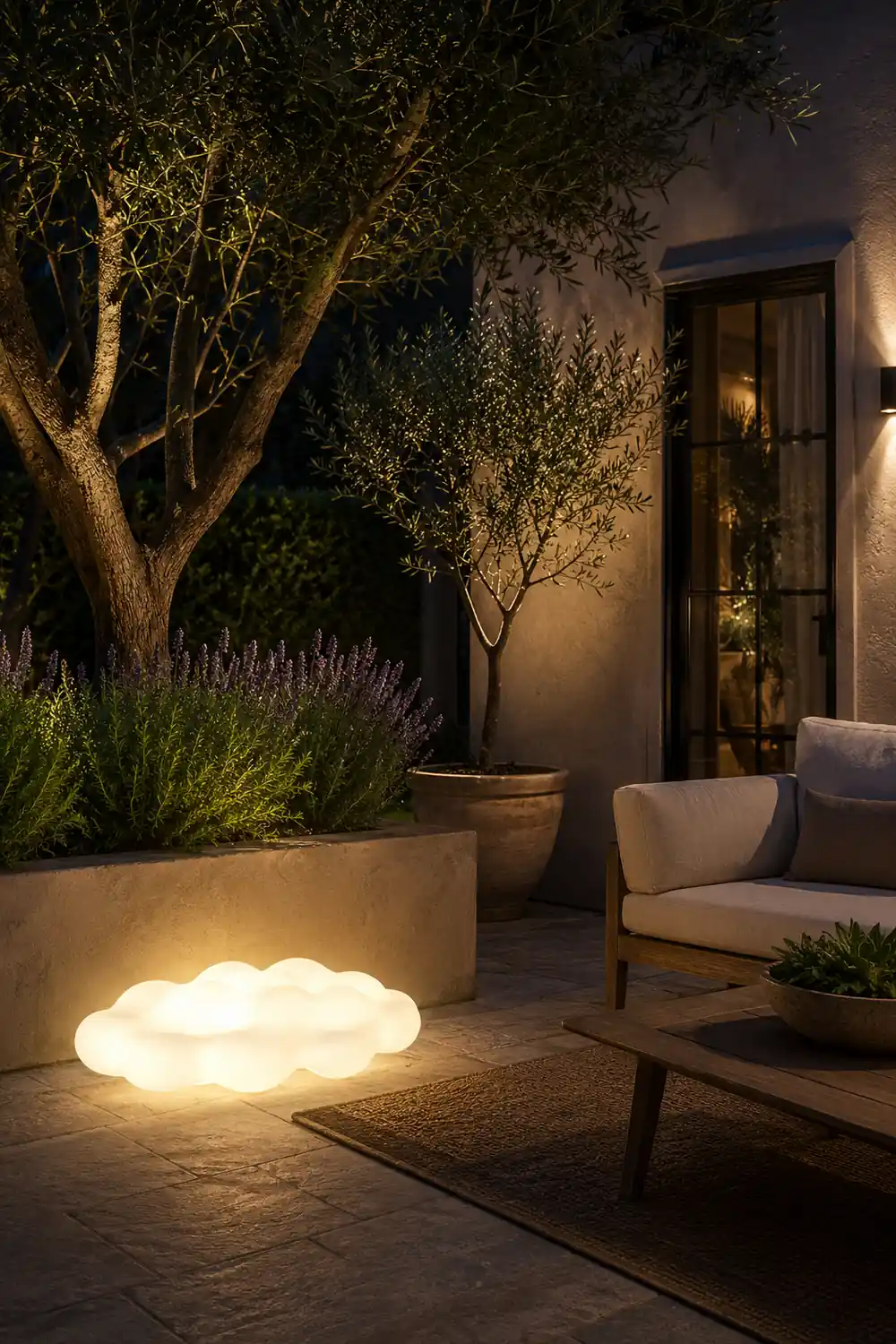 Cloud Outdoor Floor Light - Lumpaz