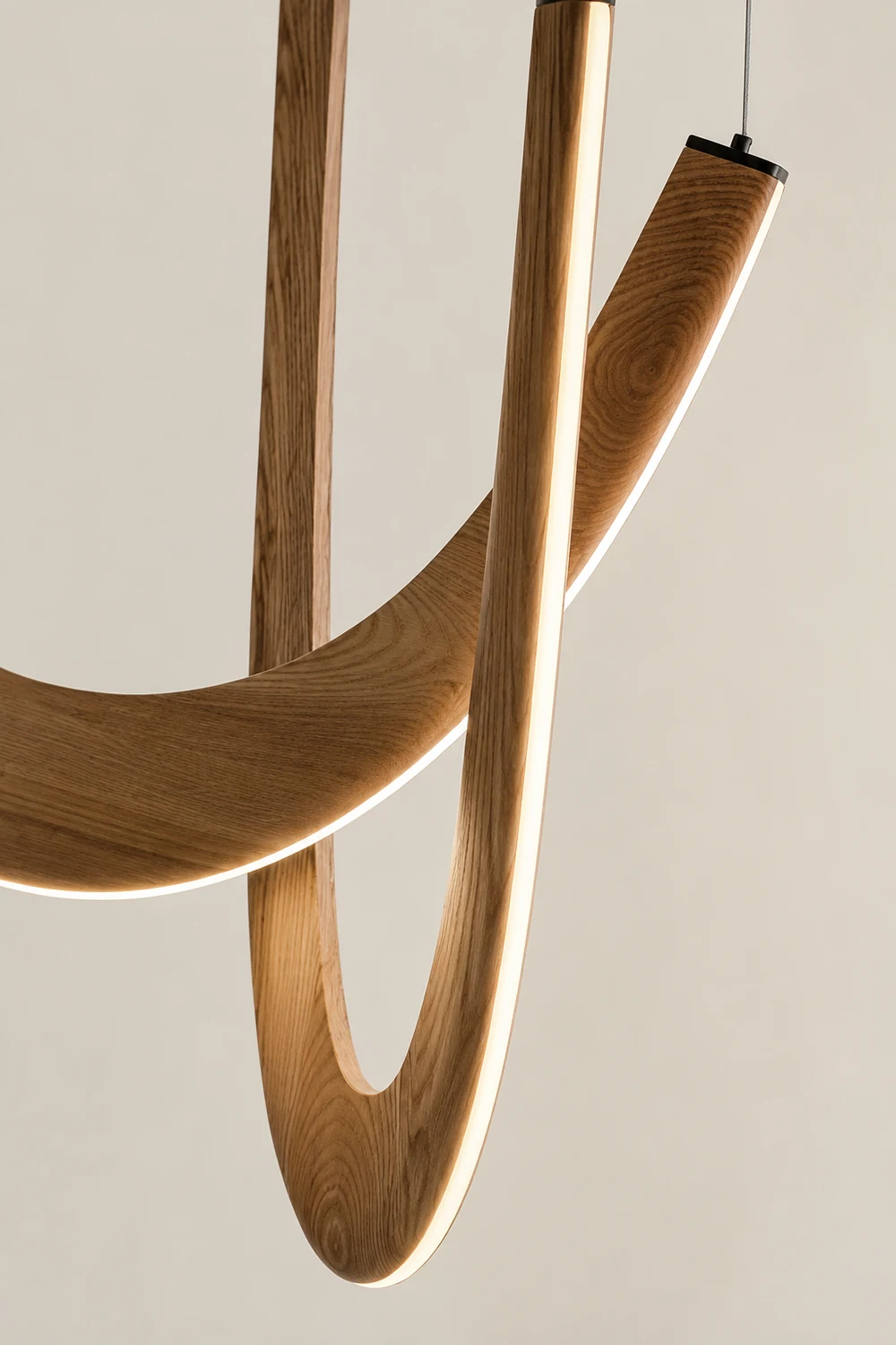 U Wooden Pendant Lamp - Lumpaz