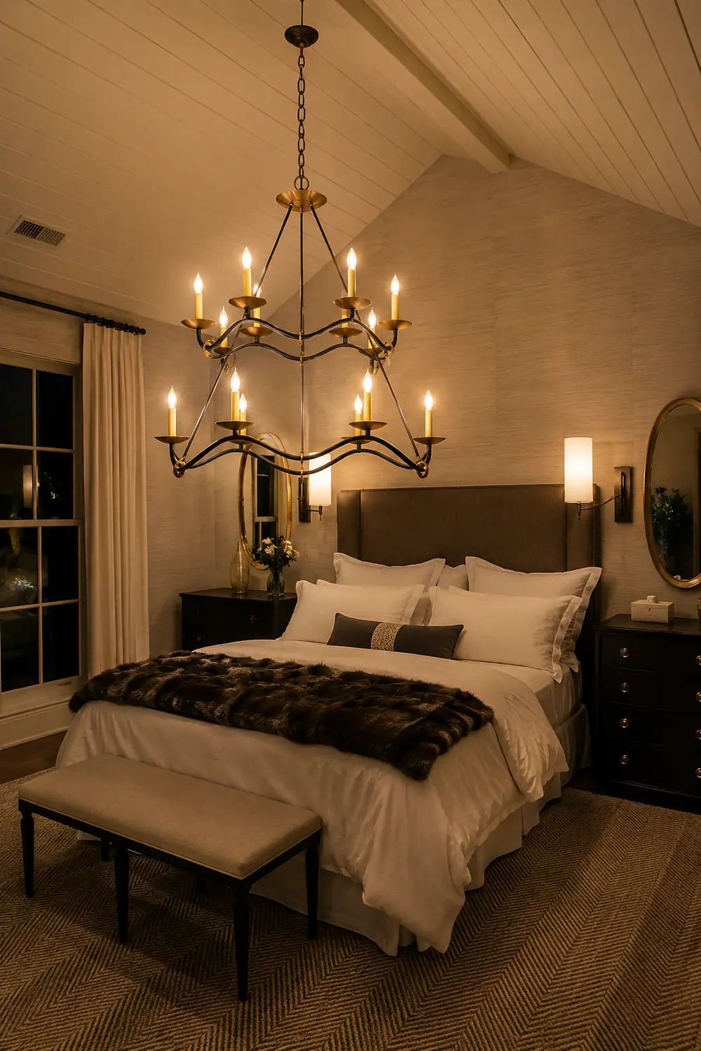 Choros Double Layer Chandelier - Lumpaz
