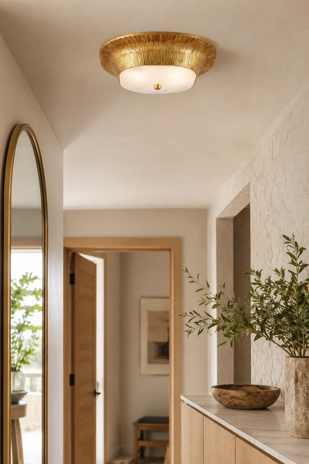 Kelly Wearstler Utopia Round Flush Mount - Lumpaz