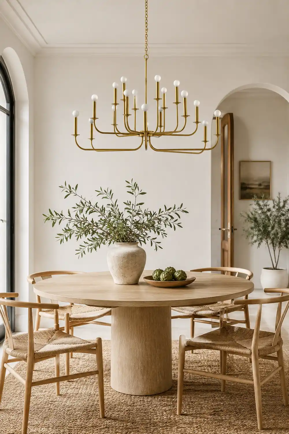 Breck Modern Gold Multi-Arm Chandelier - Lumpaz