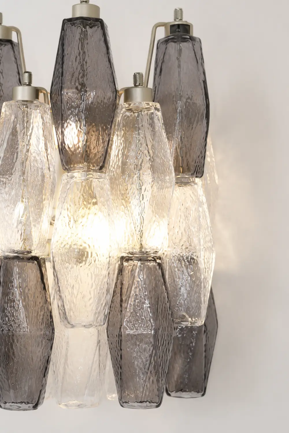 Murano Rhombus Glass Wall Lamp - Lumpaz